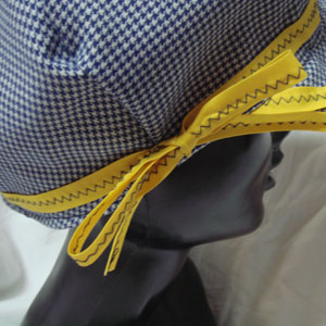 デニムリメイクキャスケット帽子