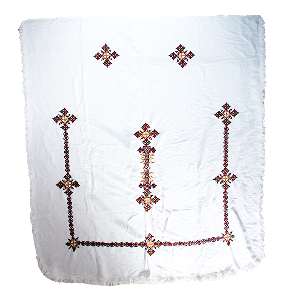 エチオピアコットン刺繍カバー