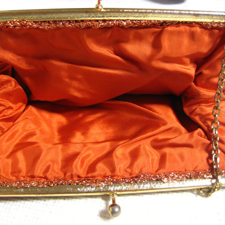 古着ラメパーティーバッグ