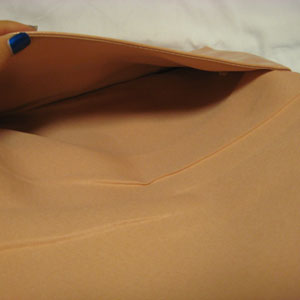 合皮シンプルクラッチバッグ