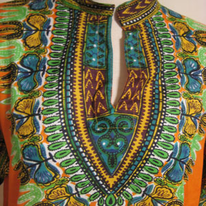 ダシキスタンドカラーチュニック