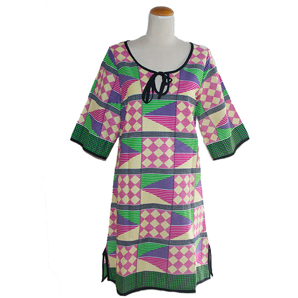 アフリカンチュニックワンピース