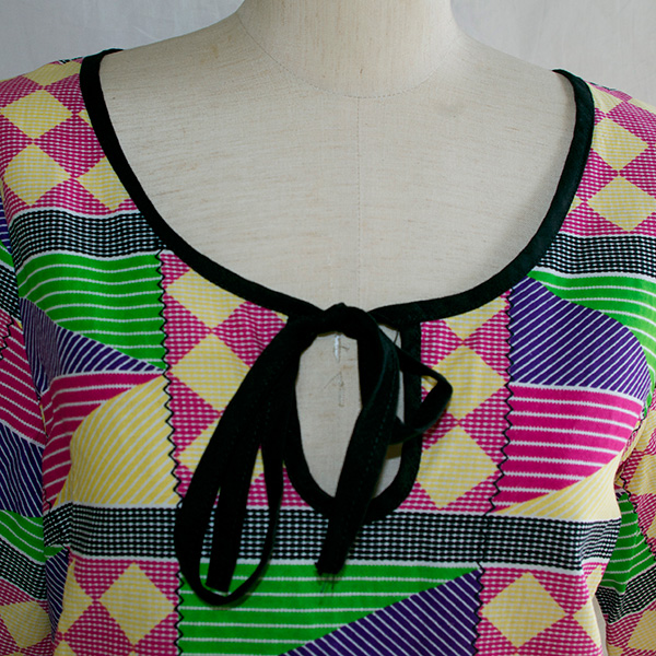 アフリカンチュニックワンピース