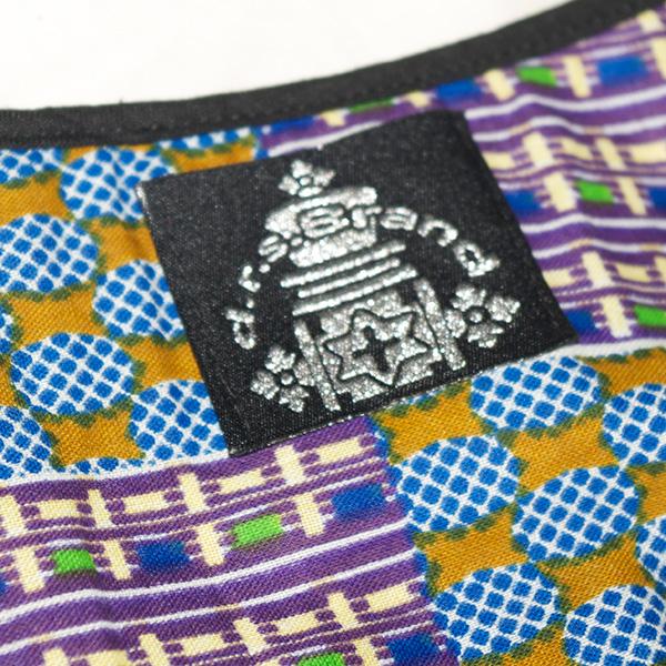 ケンテ柄チュニックワンピース