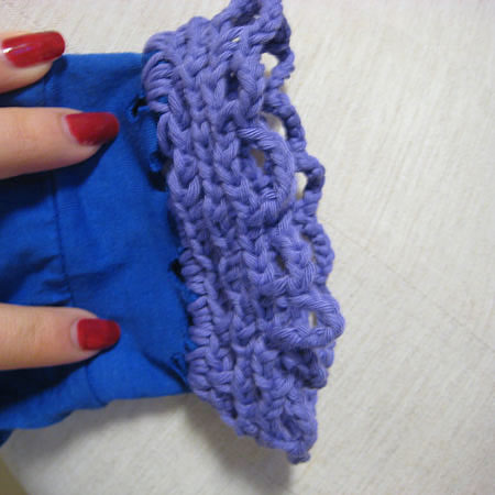 ニットリメイクカーディガン