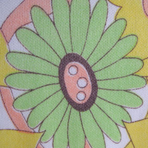 古着幾何学模様半袖シャツ