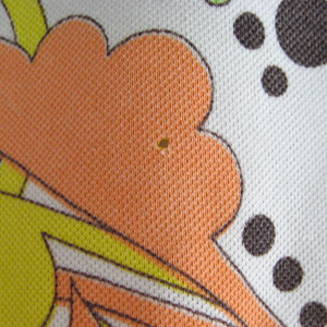 古着幾何学模様半袖シャツ