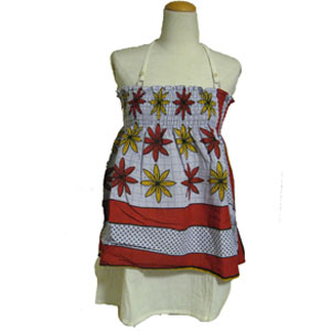 カンガチュニックワンピース