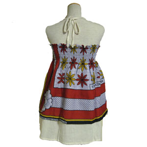 カンガチュニックワンピース