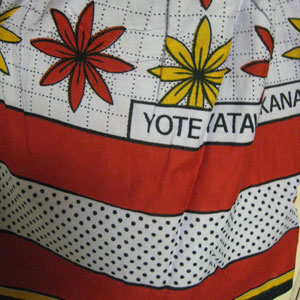 カンガチュニックワンピース