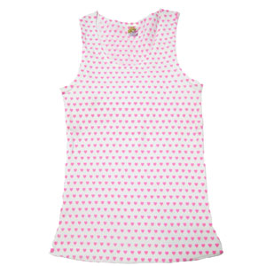 LEE RIOTハート柄タンクトップ