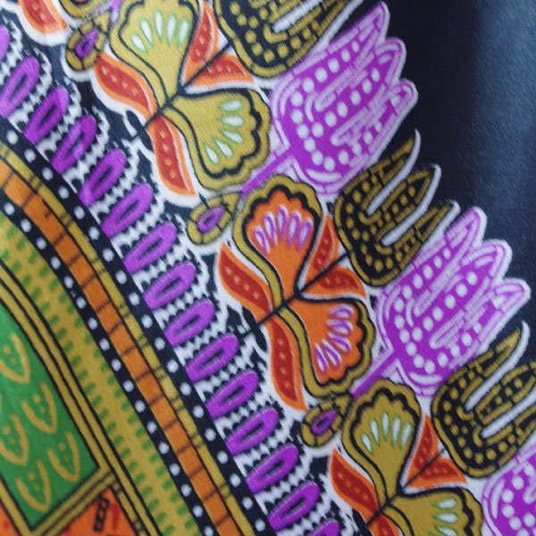 シルクサテンエスニックワンピース