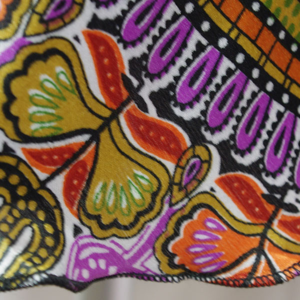 シルクサテンエスニックワンピース