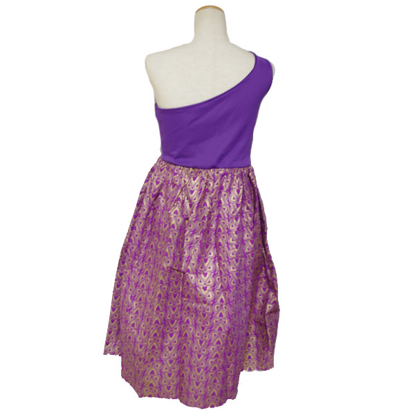 ワンショルダーワンピース