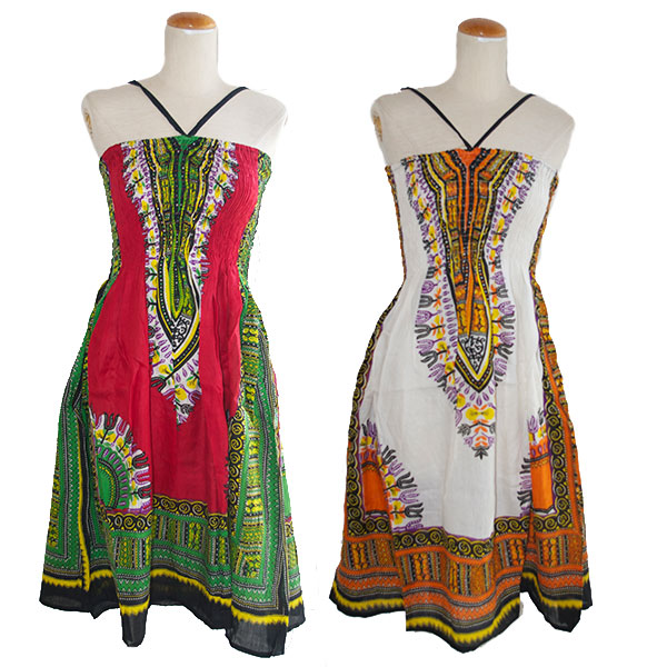 エスニックチュニックワンピース