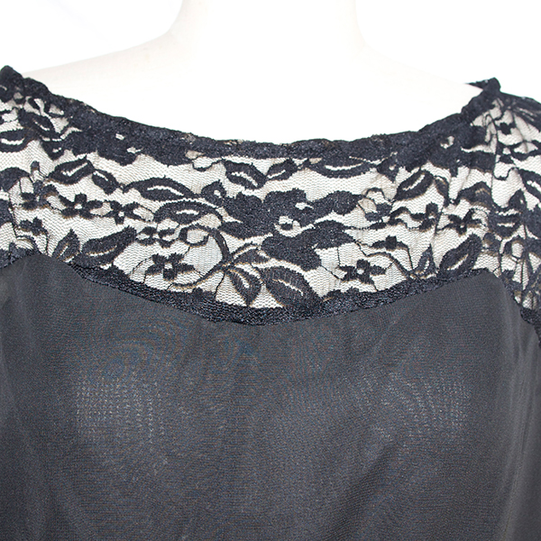 レースシフォンワンピース