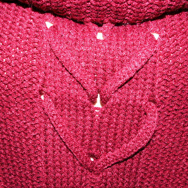 オフタートルネックニットワンピース