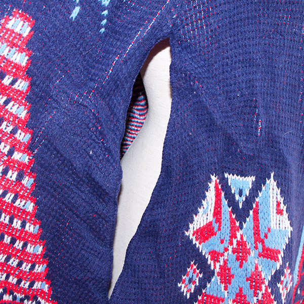 古着エスニックポンチョ