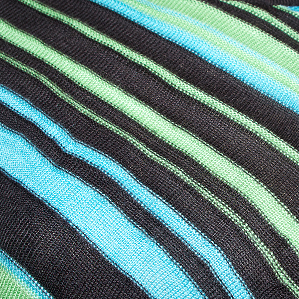 古着マルチカラーニットポンチョ