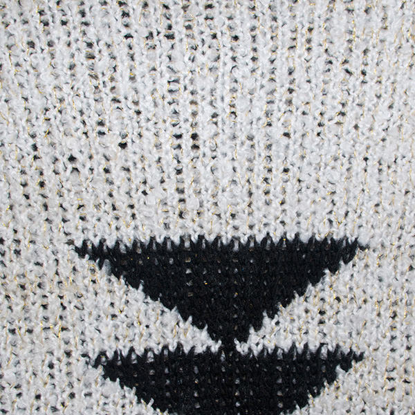 フリンジニットカーディガン