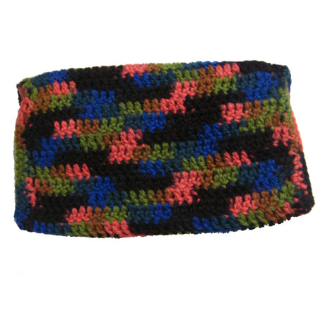 ニットクラッチバッグ