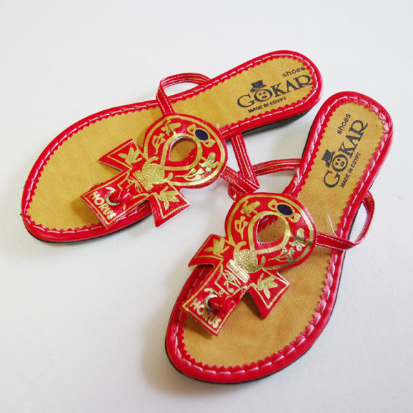 レザーアンクエジプトサンダル