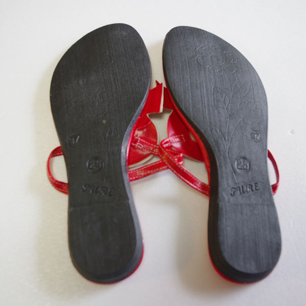 レザーアンクエジプトサンダル