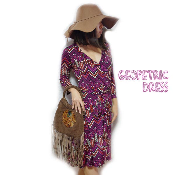 ラップワンピース　コーディネート