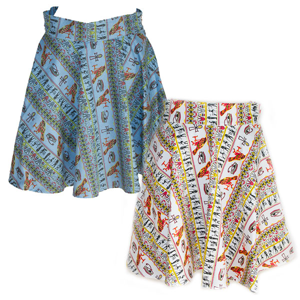 デニムフレアースカート