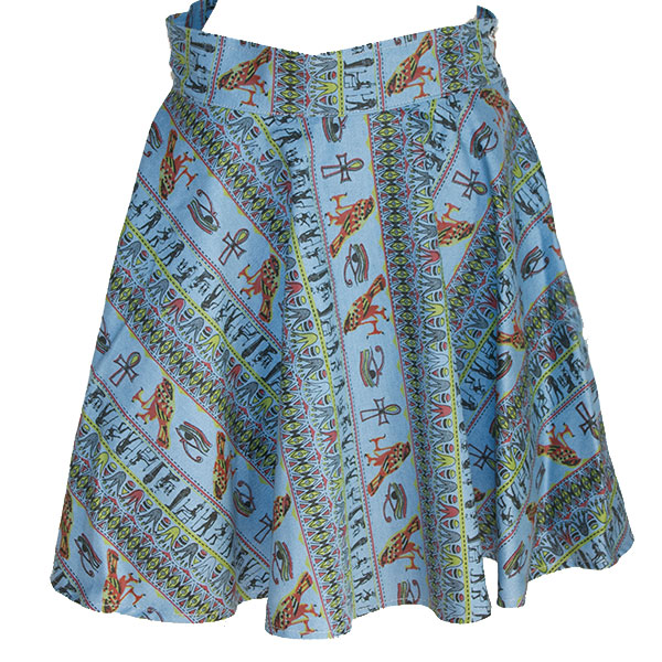 デニムフレアースカート