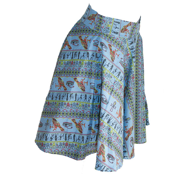 デニムフレアースカート