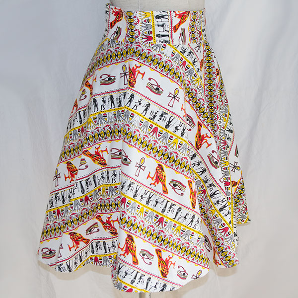 デニムフレアースカート