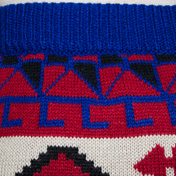 エスニック柄ニットスカート