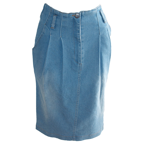 デニムタイトスカート