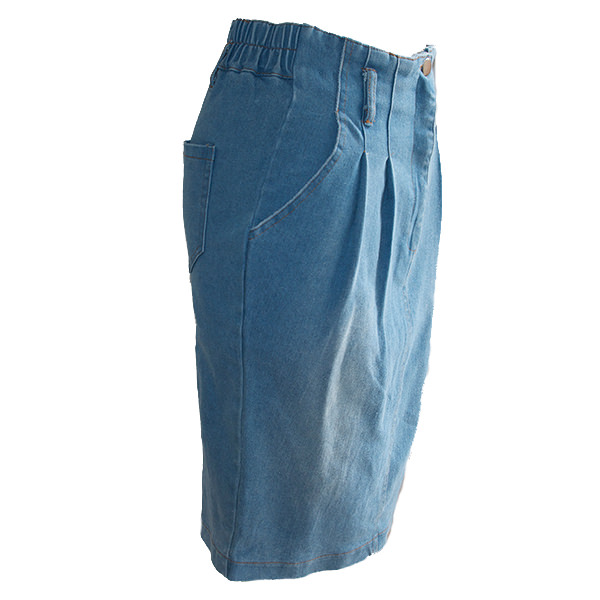 デニムタイトスカート