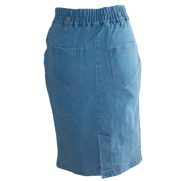 デニムタイトスカート